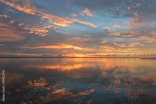 A blissful sundown on the remote island of Tikehau