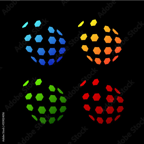 rebuild hexagon to globe