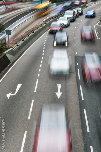 motorway traffic in motion blur © Christian Müller