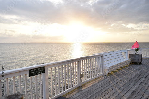 Pier at dusk