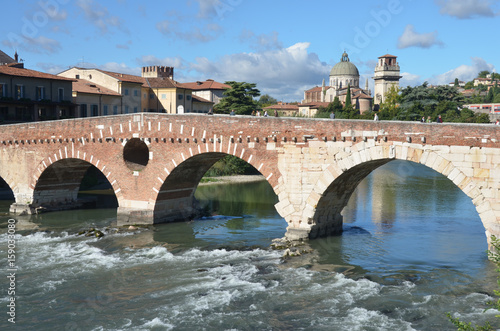 Verona and Ponte Pietra