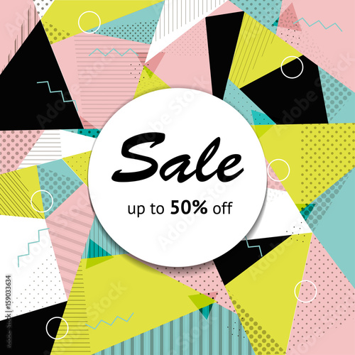 Black market half price off sale graphic poster