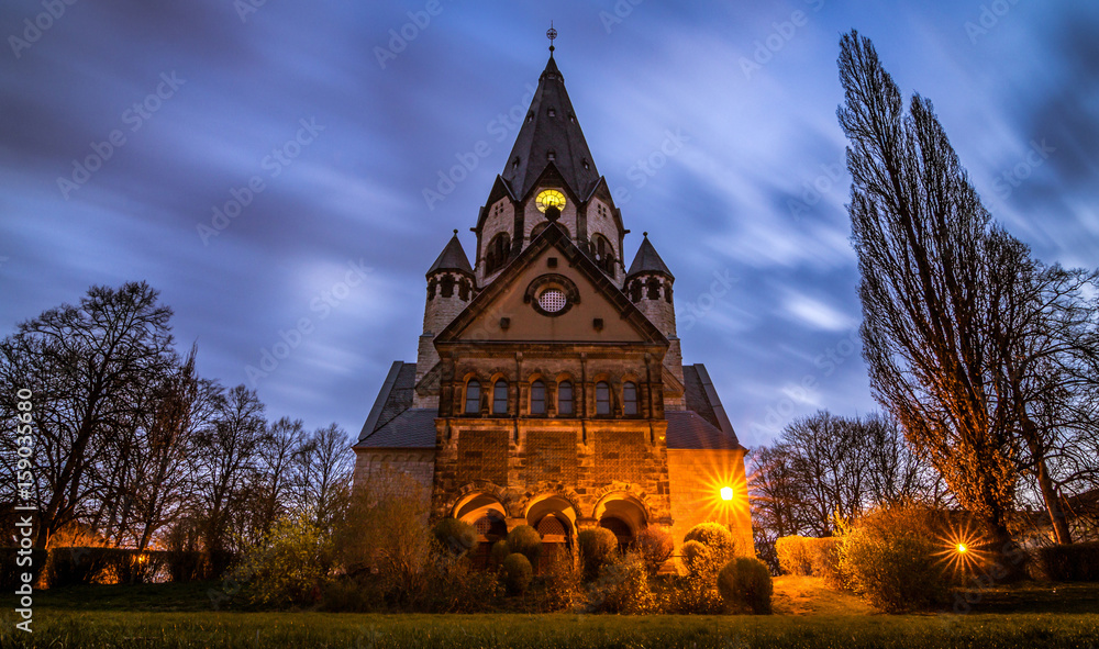 Naklejka premium Lutherkirche - Chemnitz, Sachsen, Deutschland.