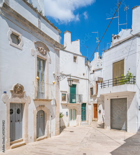 Summer morning in Martina Franca  province of Taranto  Apulia  southern Italy.