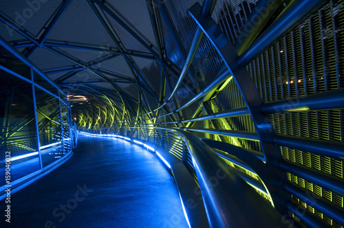 Murinsel island in Graz, Styria, Austria, Europe