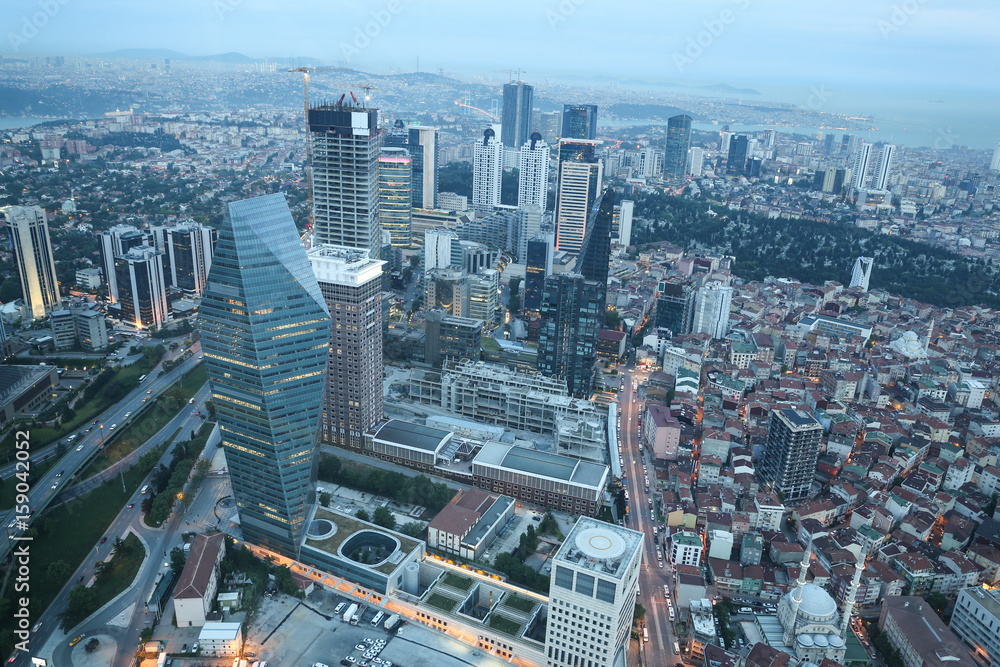 Fototapeta premium Istanbul City, Turkey