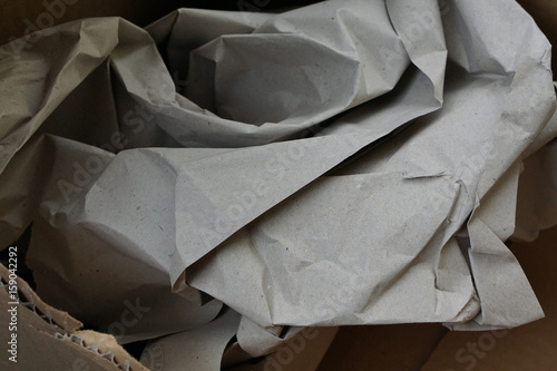 private package with packing material