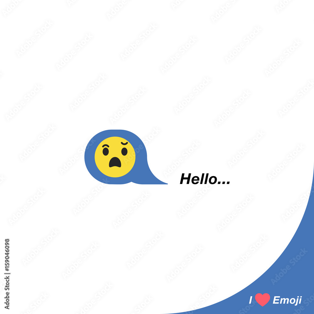 Yellow smiley icon hearts. Like social icon. Button for expressing social emoji. Flat vector illustration EPS 10 Yellow smiley icon hearts. Like social icon. Button for expressing social emoji. Flat vector illustration EPS 10