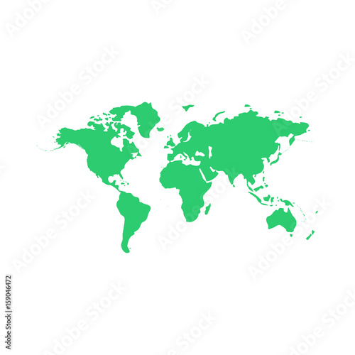 World map  vector illustration