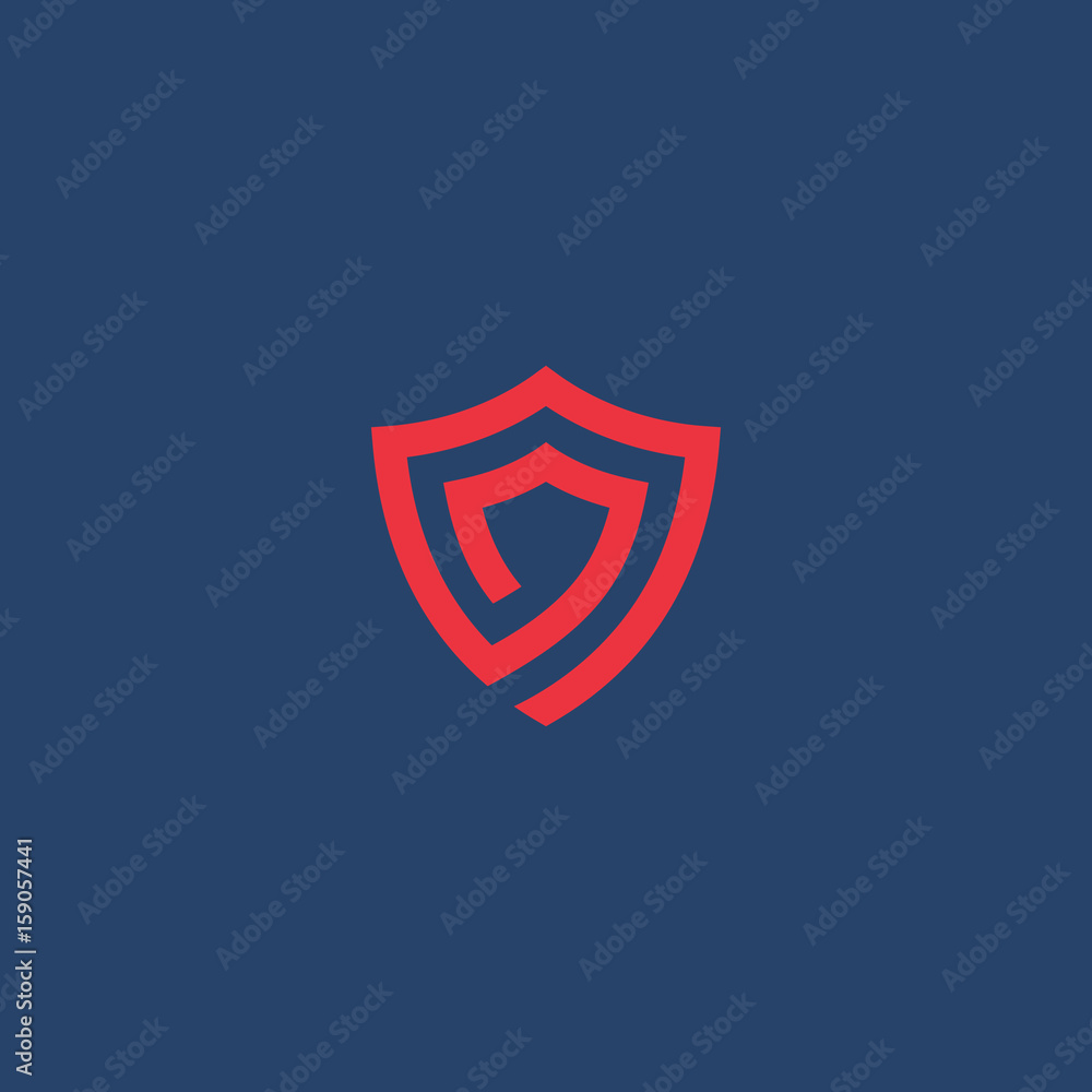 Shield logo vector
