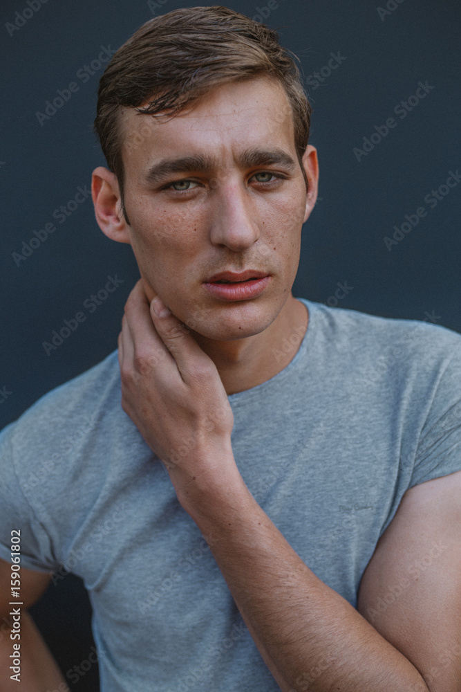 Portrait of a young man Portrait of a young man