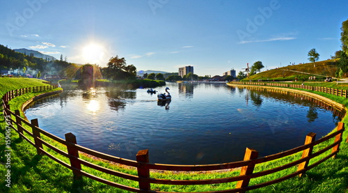 Quadro su tela New Lake Brasov