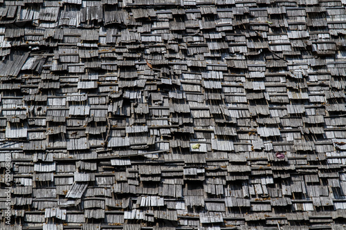 Bamboo roof