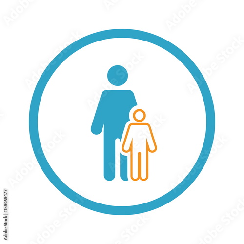 Pediatrics and Medical Services Icon.