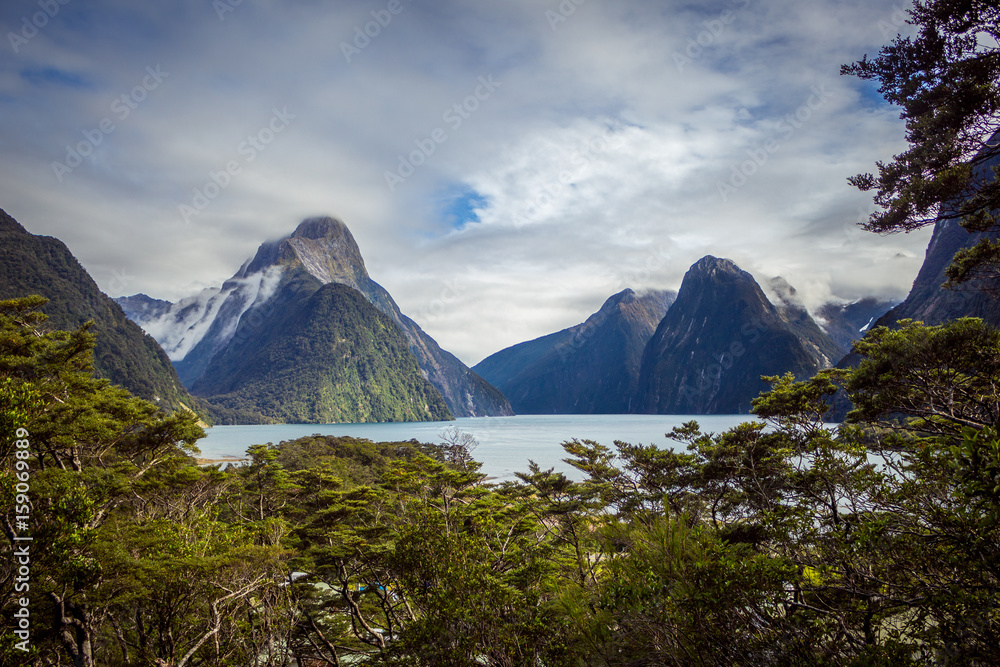 Fototapeta premium Milford Sound, Neuseeland