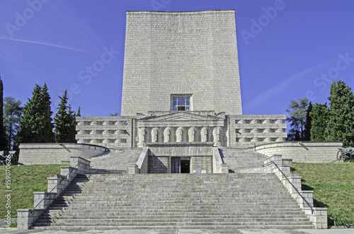 Canvastavla Monumento ossario di Nervesa della battaglia