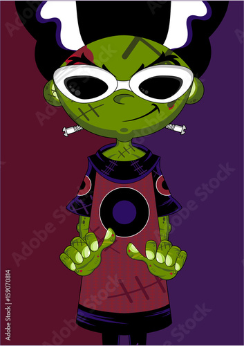 Cartoon Frankensteins Monster