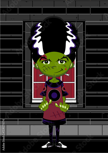 Cartoon Frankensteins Monster