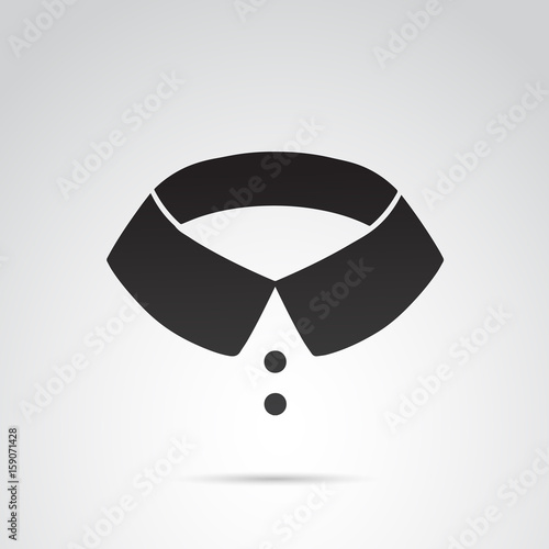 Collr icon isolated on white background.