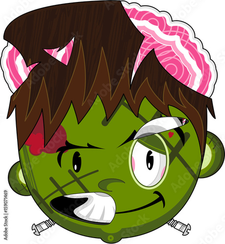 Cartoon Frankensteins Monster