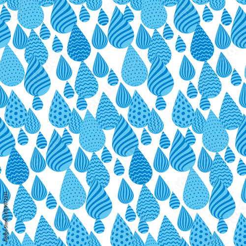 summer rain concept drops s...