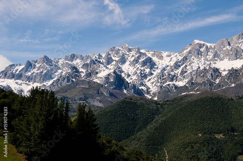 Picos Europa  captured in Cantabria  Spain