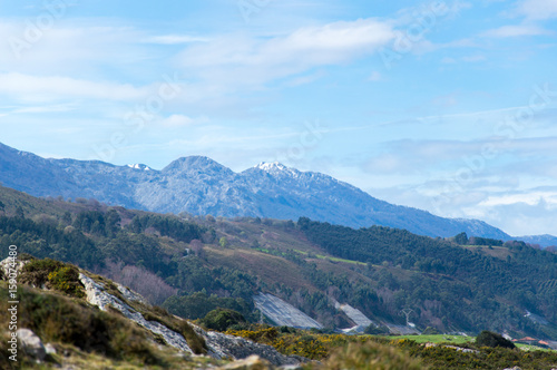Idyllic mountain landscape in Asturias in Spain © Claudia Prommegger