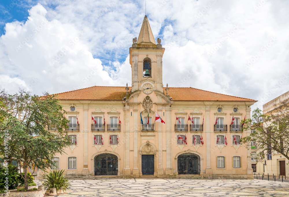 Obraz premium View at the City hall of Aveiro - Portugal