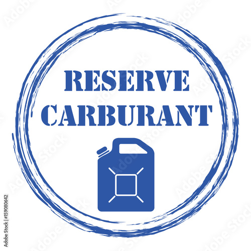 Logo réserve carburant.