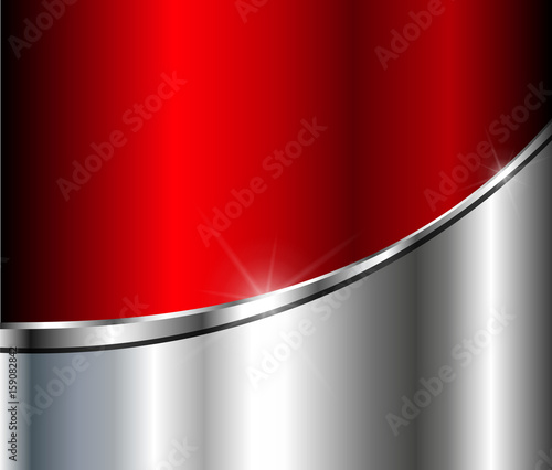 Abstract  background silver red
