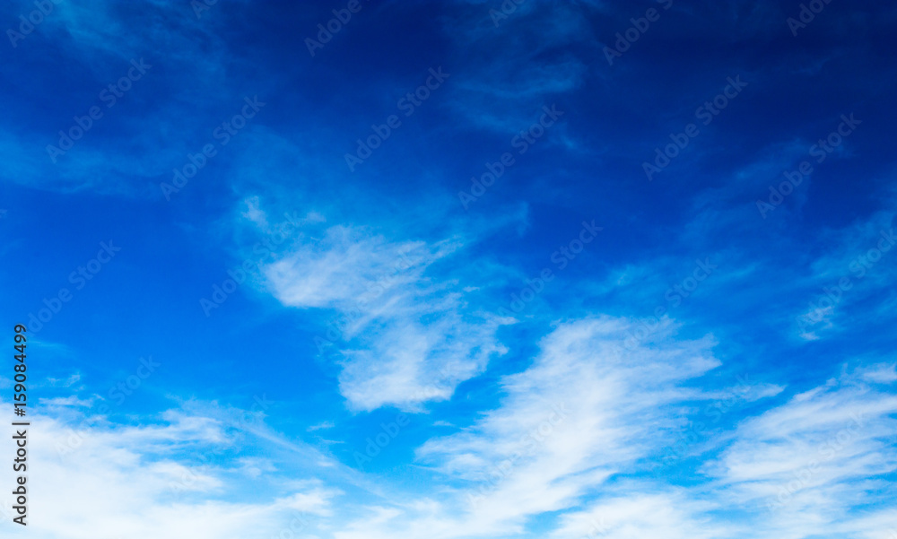 Clouds against blue sky as background Clouds against blue sky as background