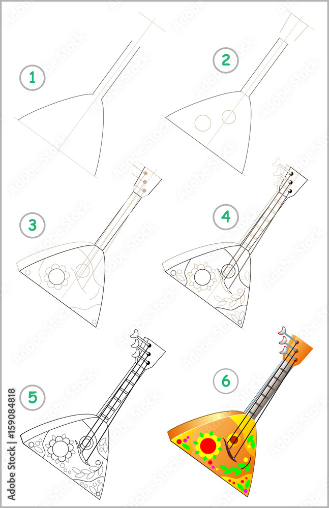 Triangle Instrument Drawing