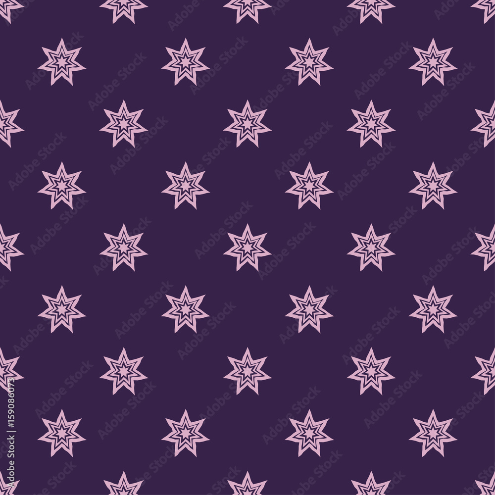 Seamless background with decorative stars. Vector illustration. Textile rapport.
Seamless background with decorative stars. Vector illustration. Textile rapport.