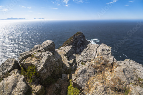 Cape Point View over sea, South Africa