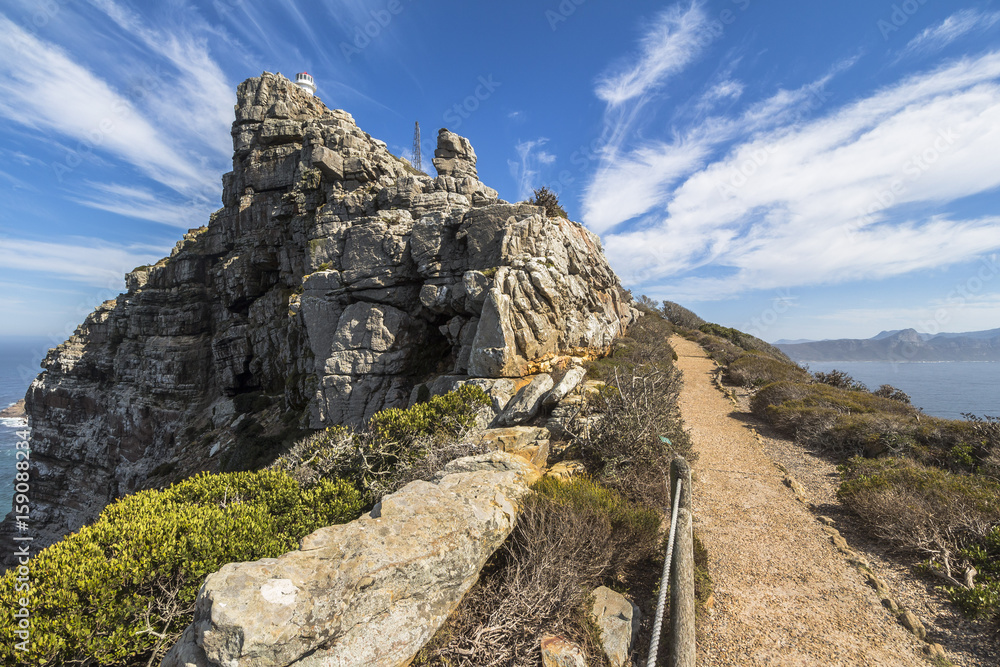 Fototapeta premium Beautiful Cape Point landscape in South Africa