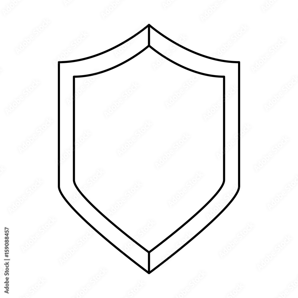 Shield security symbol icon vector illustration graphic design Shield security symbol icon vector illustration graphic design