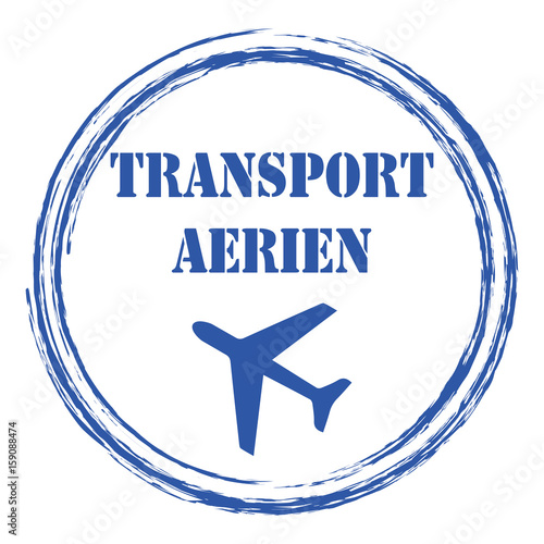 Logo transport aérien.