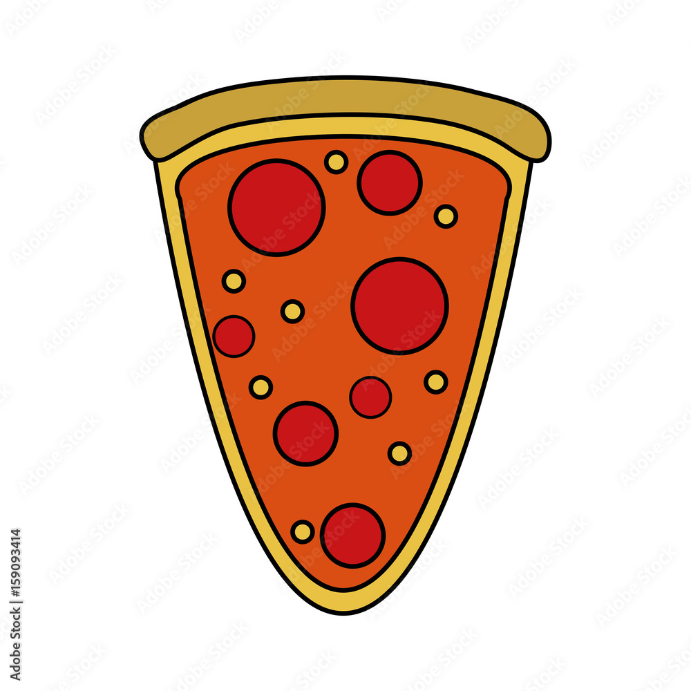 pizza flat illustration icon vector design graphic pizza flat illustration icon vector design graphic