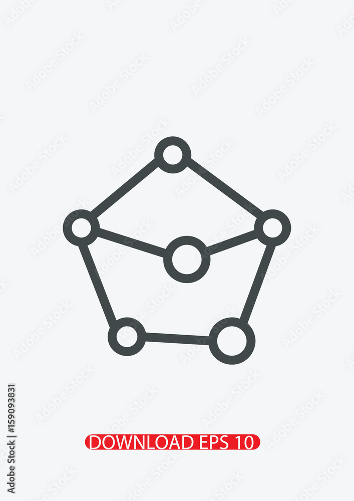 Internet, network icon, Vector Internet, network icon, Vector
