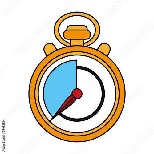 chronometer flat illustration icon vector design graphic