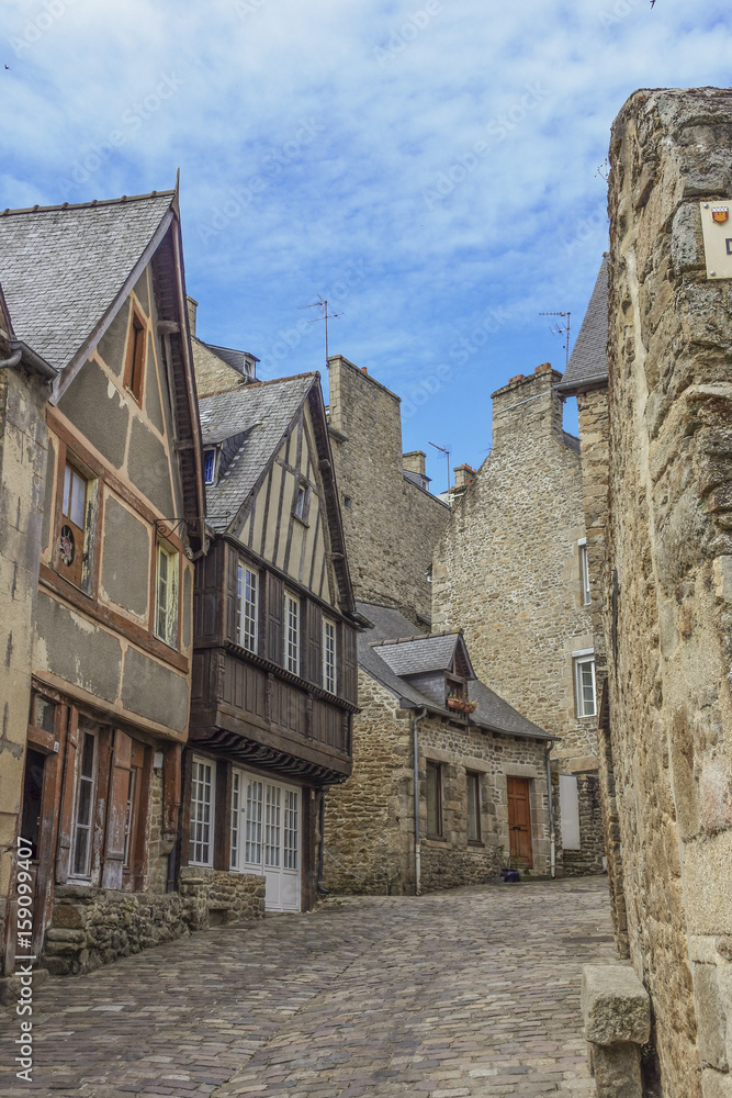 Street Views Of Dinan France Street Views Of Dinan France