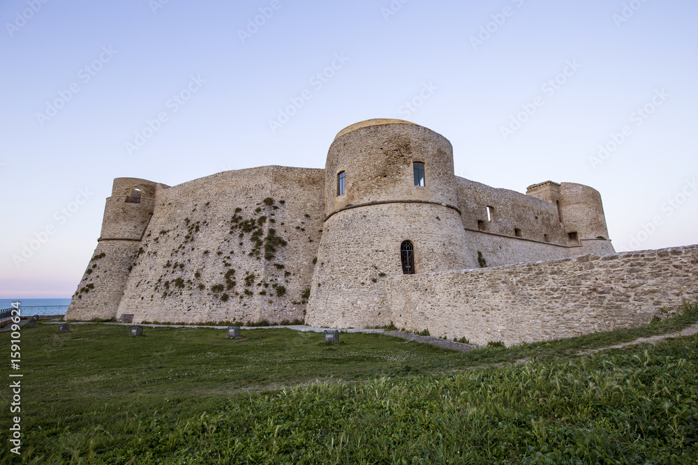Aragonese Castle in Ortona, Italy