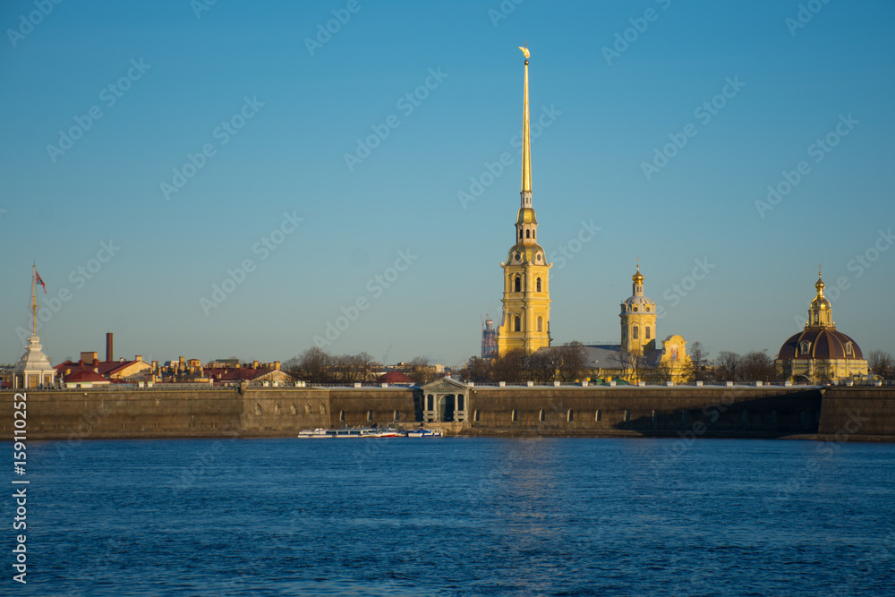 peter and paul fortress in st. petersburg