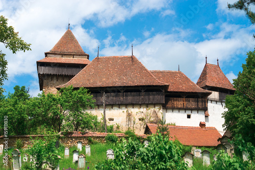 Visciri Fortified Church in Romania photo