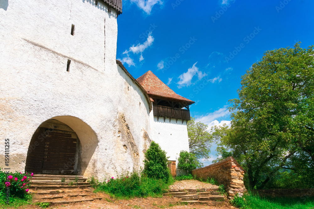 Fototapeta premium Visciri Fortified Church in Romania