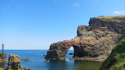 国賀海岸の通天橋