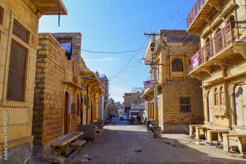 A pathway in Jaisalmer town © Shikha