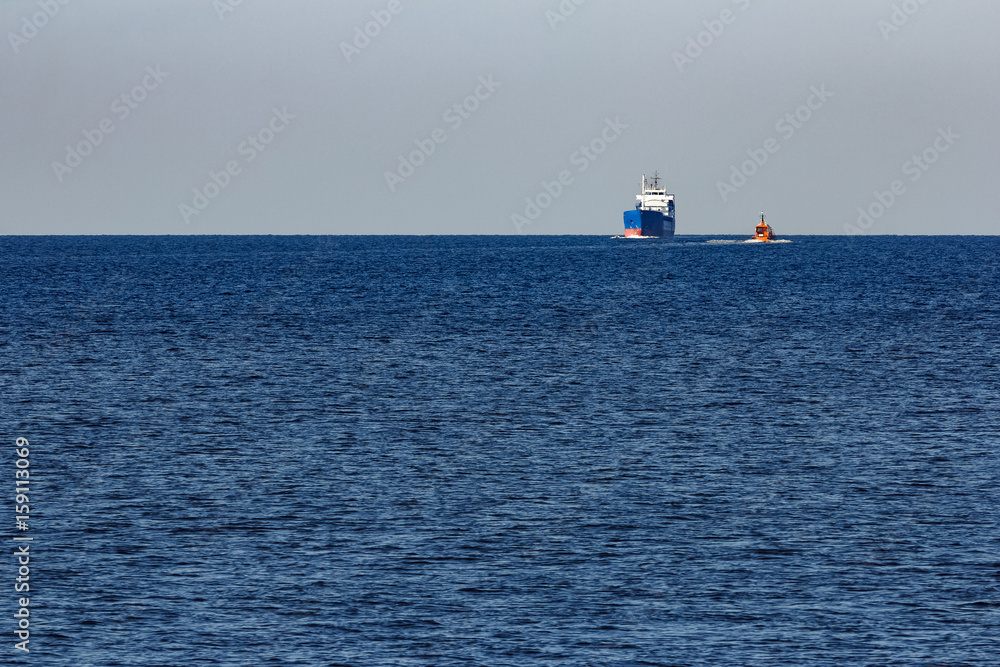 Blue bulk carrier Blue bulk carrier
