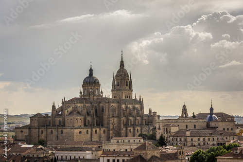 New Cathedral , one of the two cathedrals of Salamanca, Spain.