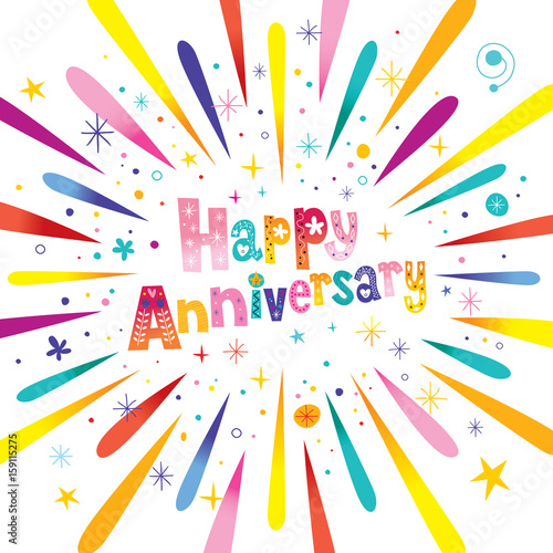 Happy Anniversary greeting card